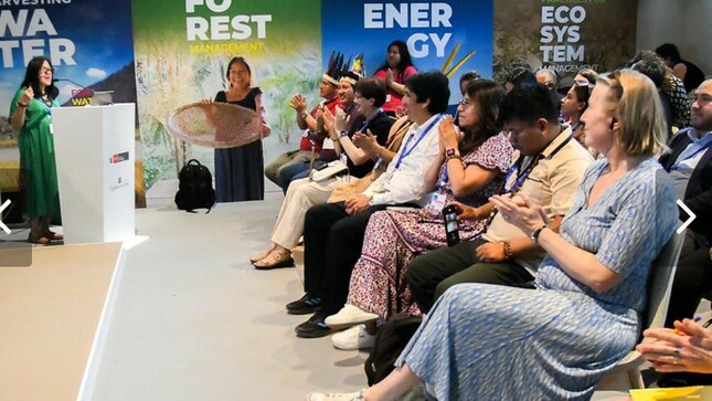 COP 28: líderes ambientalistas de diferentes países destacan propuesta peruana de crear un Fondo Climático para Mujeres Indígenas